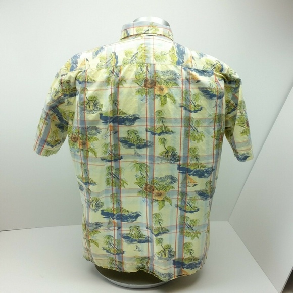 Tommy Hilfiger Hawaiian Shirt Beach Surf Lake Cool - Picture 5 of 5